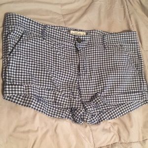 Abercrombie and Fitch plaid shorts